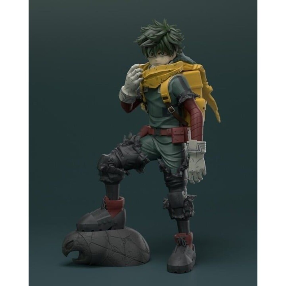 Vigilante Deku 12-inch 3D printed figure : Unpainted: Primed